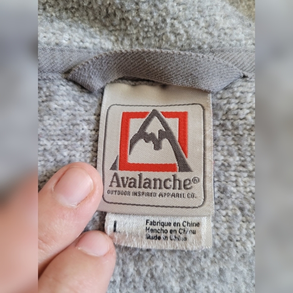 Grey Avalanches zip up - Picture 3 of 4